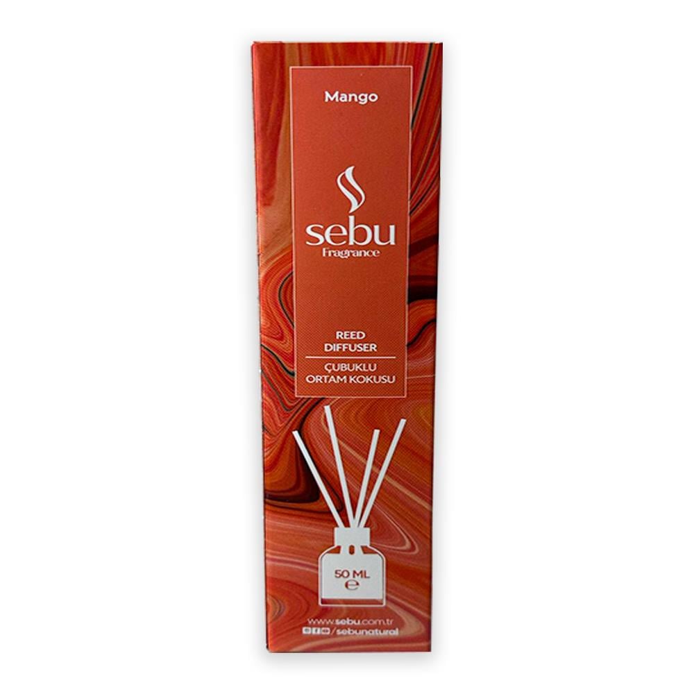 Oda KokularıSebu Oda Kokusu Çubuklu 50 ml Mango