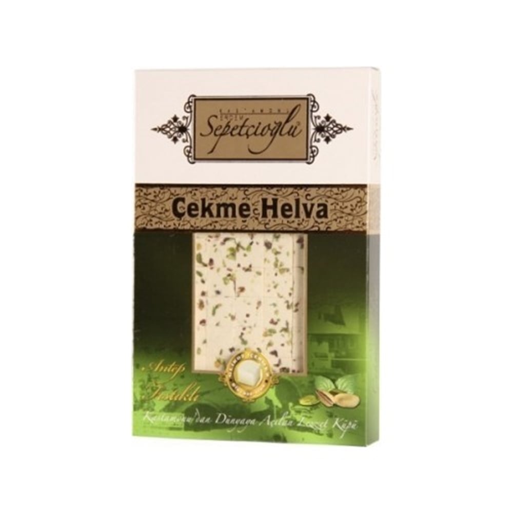 Sepetçioğlu Çekme Helva Antep Fıstıklı 120 Gr