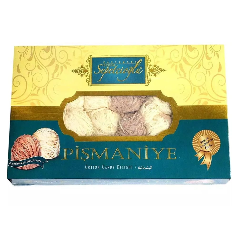 Sepetçioğlu Pişmaniye Kakaolu Sade 350 Gr