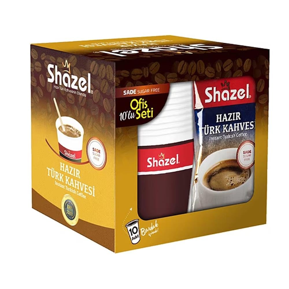 Shazel Türk Kahvesi 10x9 Gr Hazır Sade