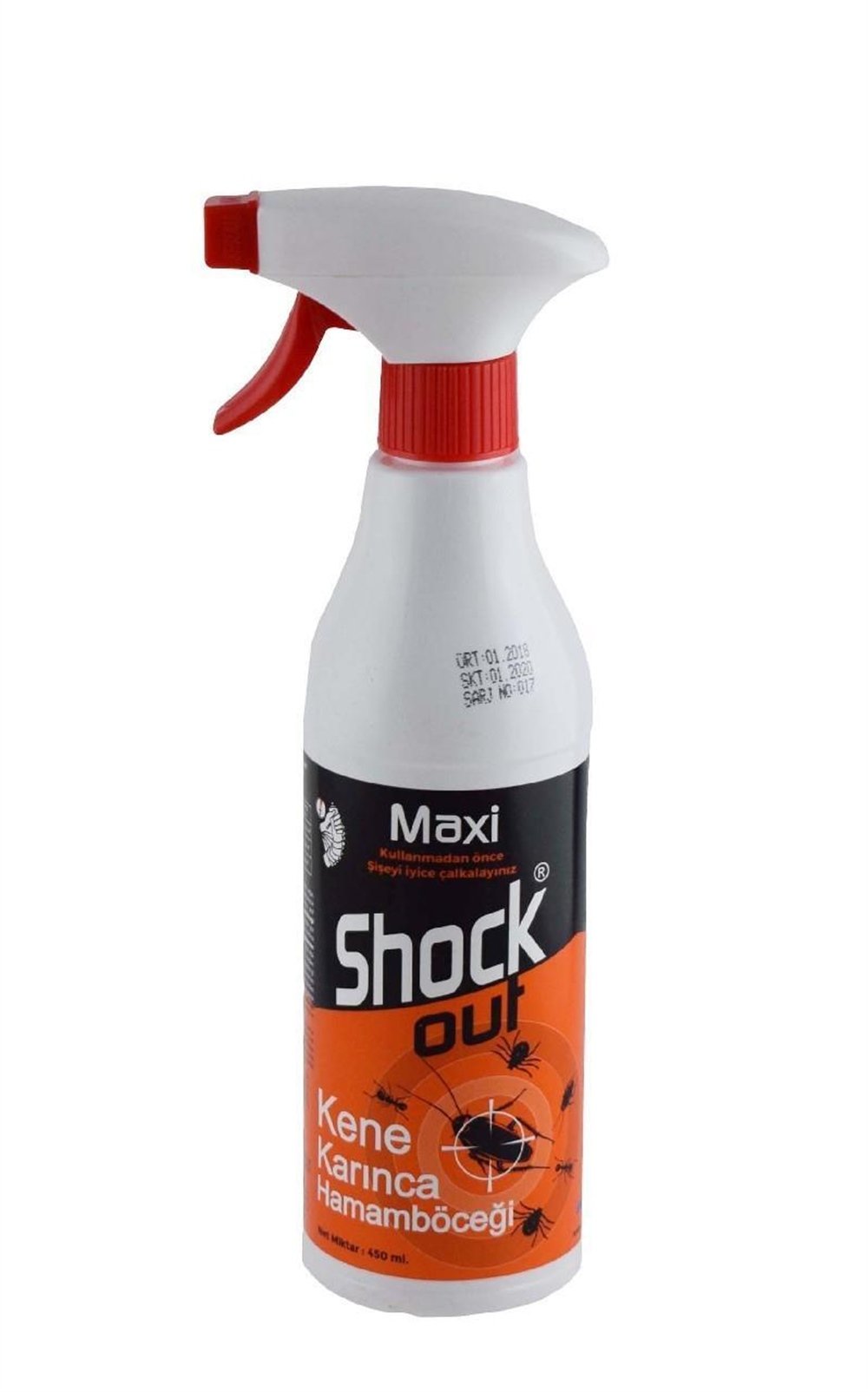 Shockout Maxi Sprey Böcek-Karınca İlacı 450 Ml