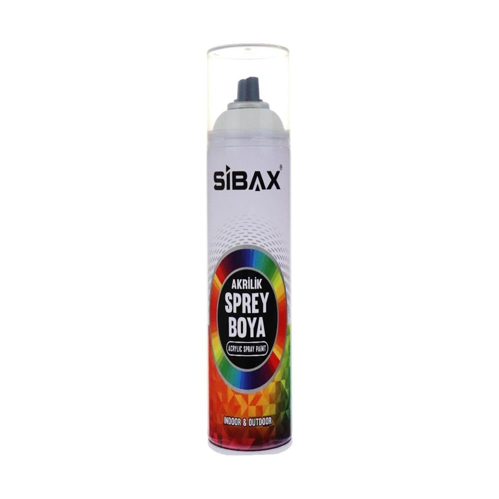 HırdavatSibax Akrilik Sprey Boya 400 ml Mat Beyaz RAL9010
