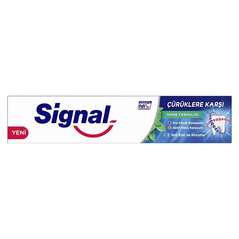 Signal Çürüklere Karşı Nane Ferahlığı 100 Ml