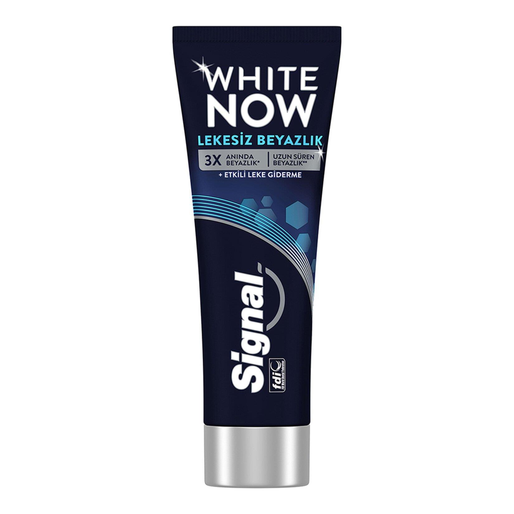 Diş MacunuSignal Diş Macunu White Now Lekesiz Beyazlık 75 Ml
