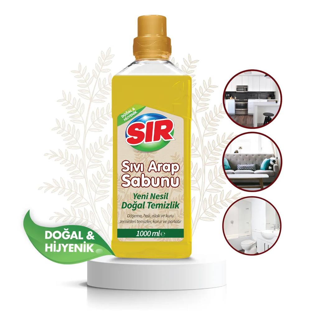 Yüzey TemizleyicilerSır Sıvı Arap Sabunu 1 lt