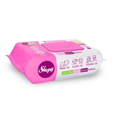 Islak MendilSleepy Kişisel Bakım Havlusu Floral Kiraz&Lilyum 25 li