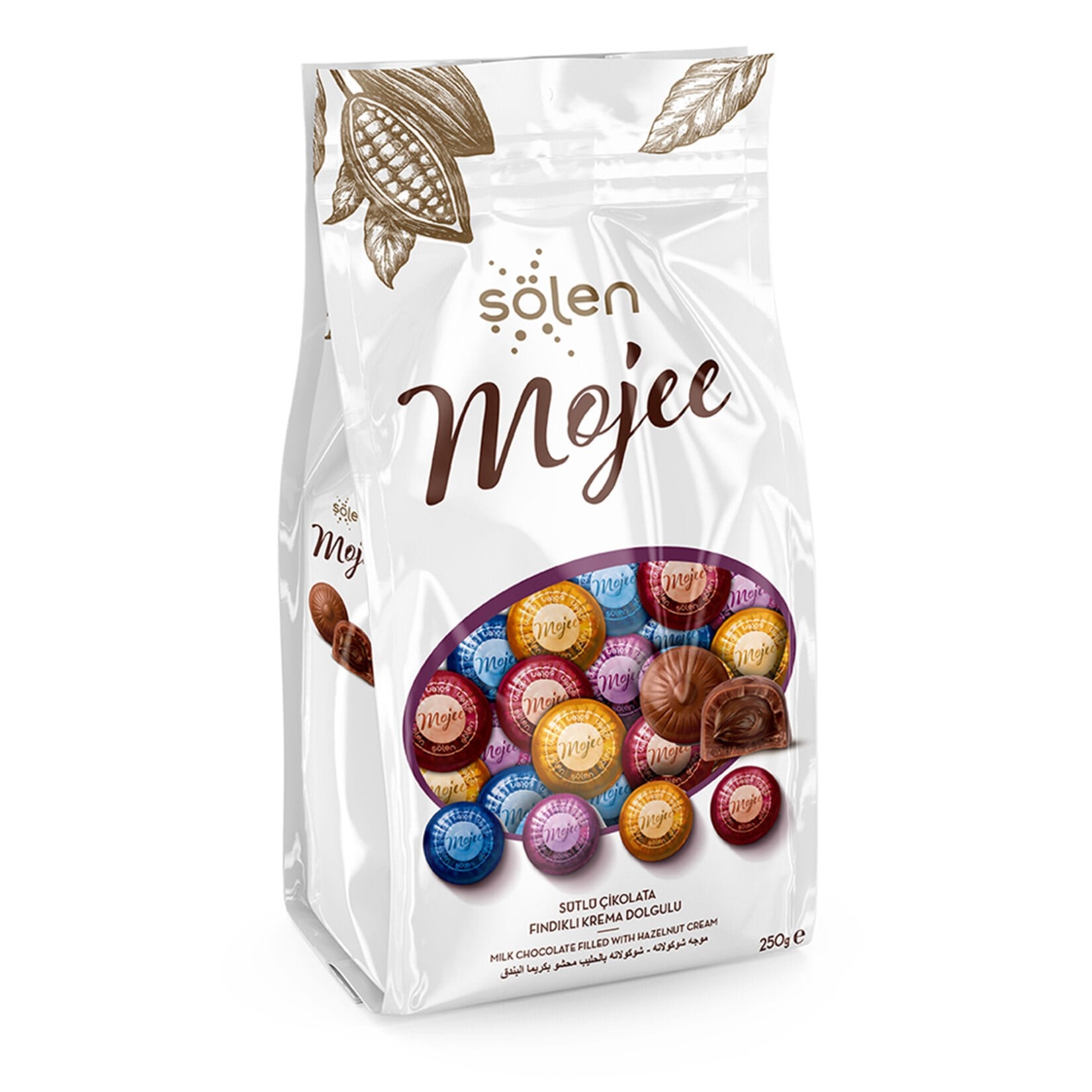 ÇikolataŞölen Mojee Fındık Kremalı Sütlü Çikolata 250 g