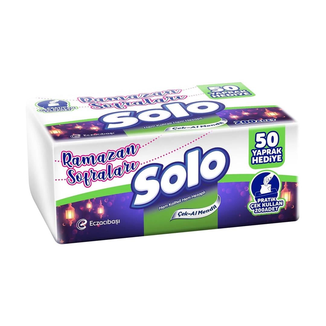 PeçeteSolo Peçete Beyaz 250 Li Ramazan Sofraları