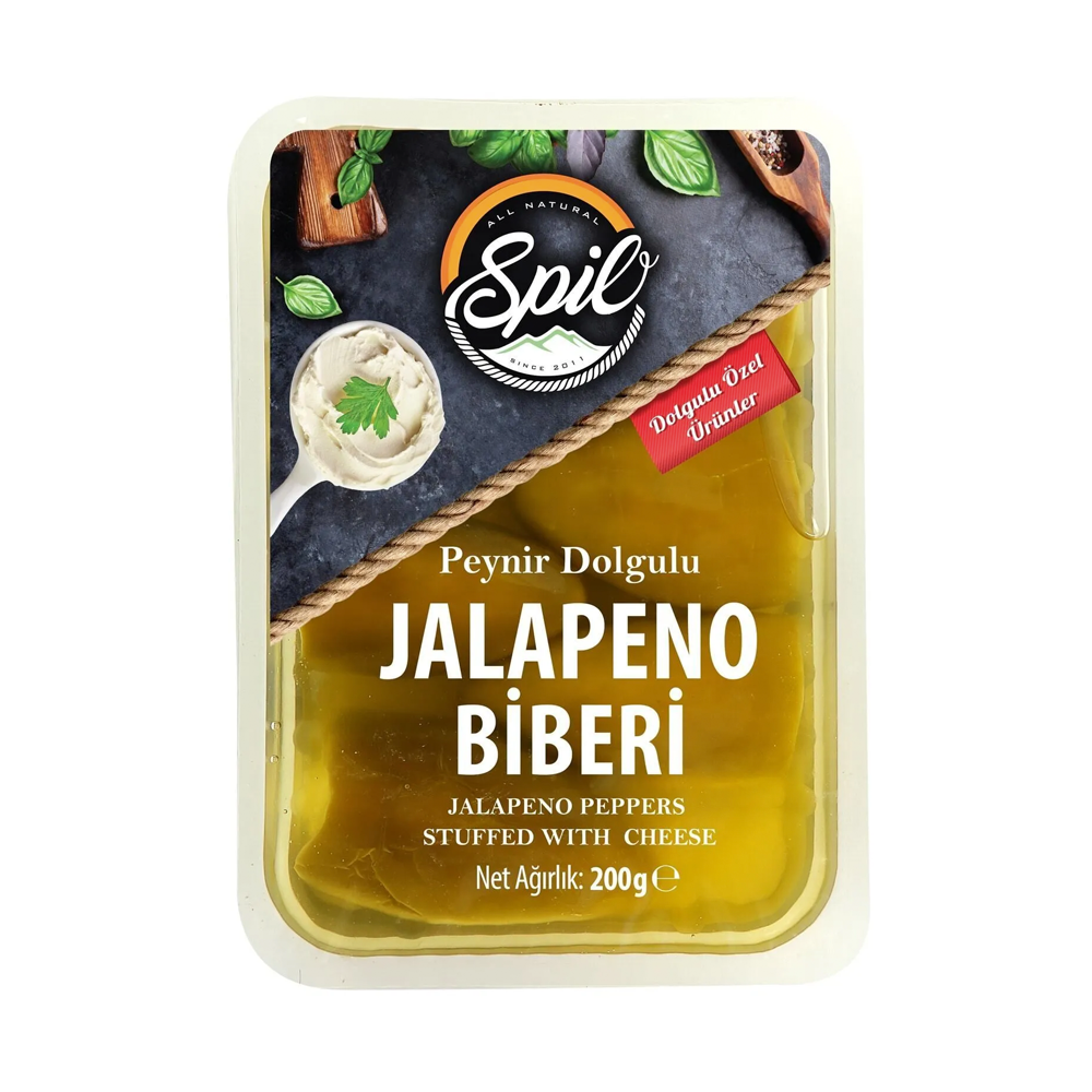 MezeSpil Peynir Dolgulu Jalapeno Biber 200 gr