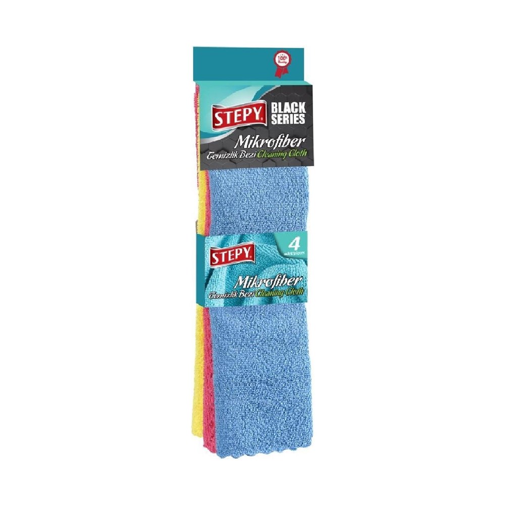 Stepy Microfiber Temizlik Bezi 4 lü