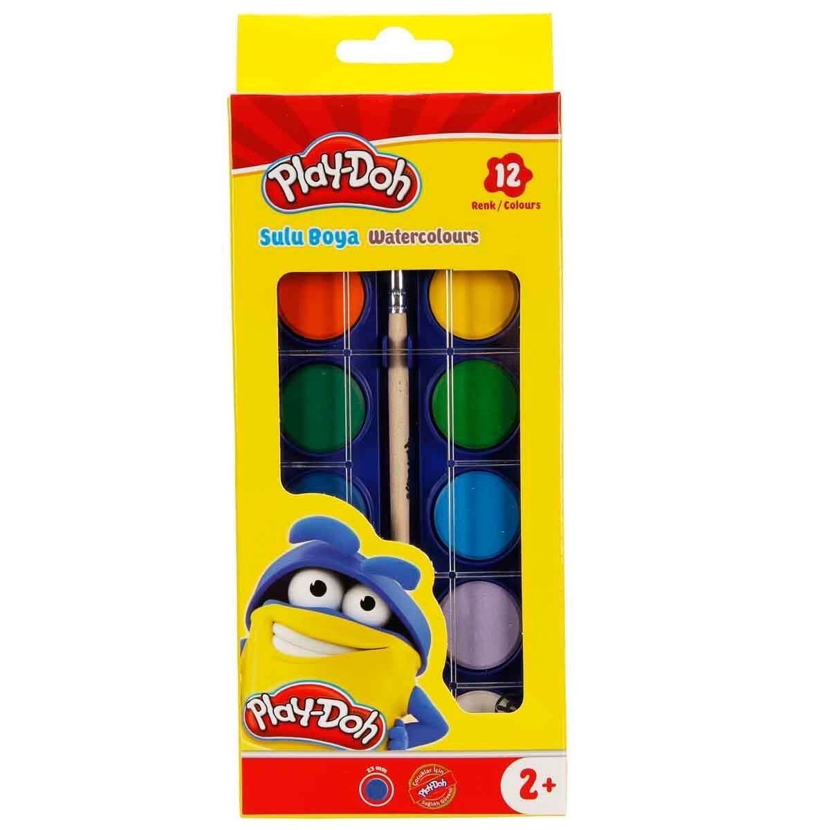 Kırtasiye, Ofis MalzemeleriSulu Boya Play Doh 12 Li