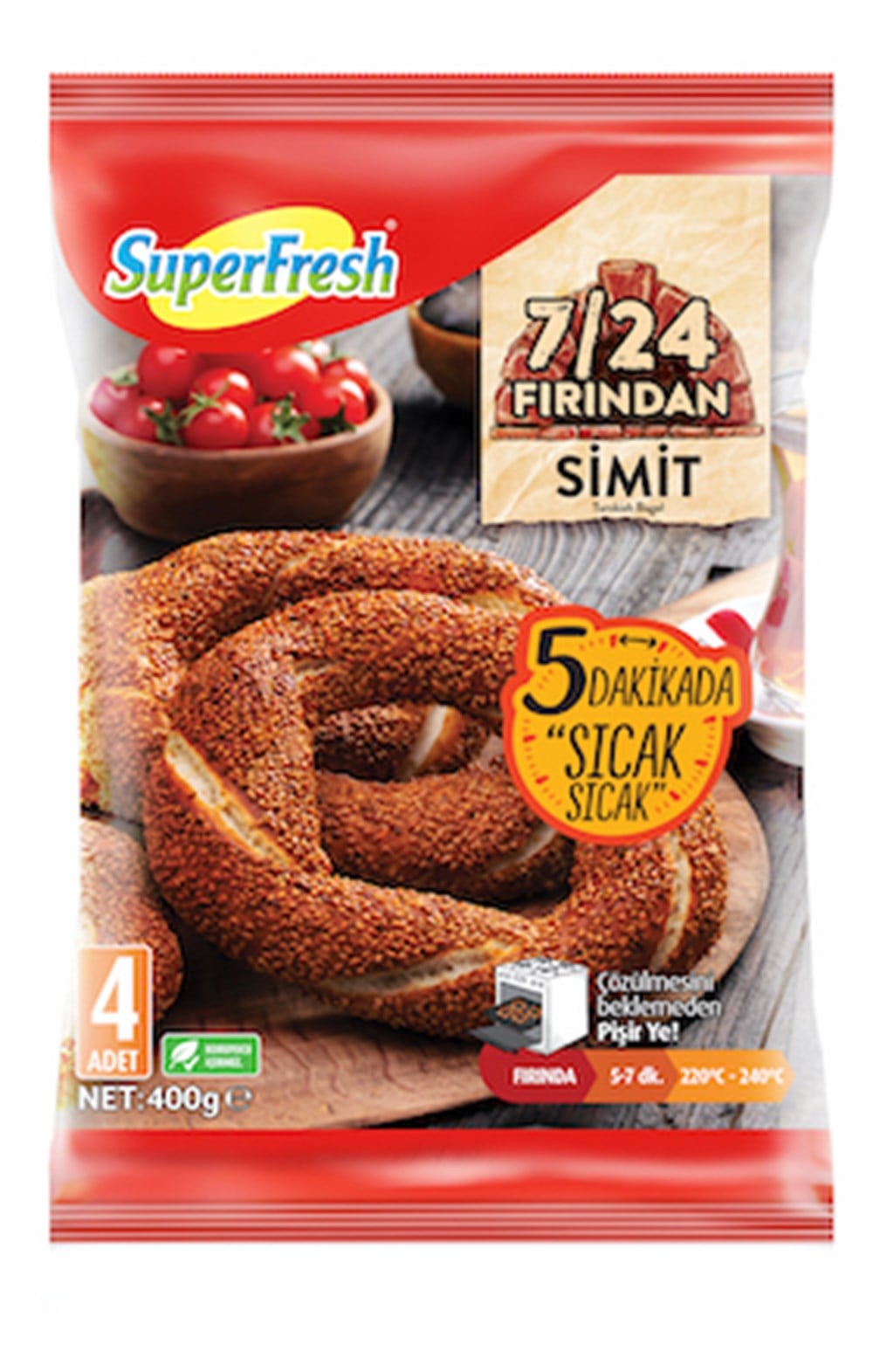 Superfresh Donuk Simit 400 gr