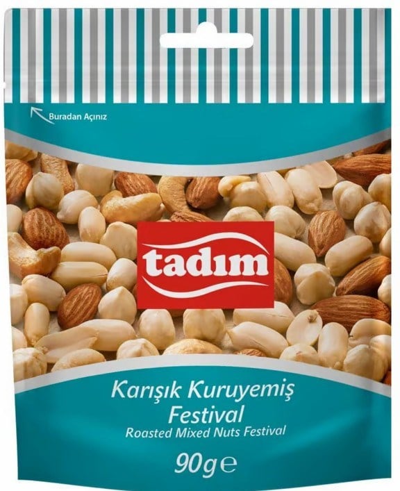 Karışık KuruyemişTadım Festival Karışık Kuruyemiş 90 g