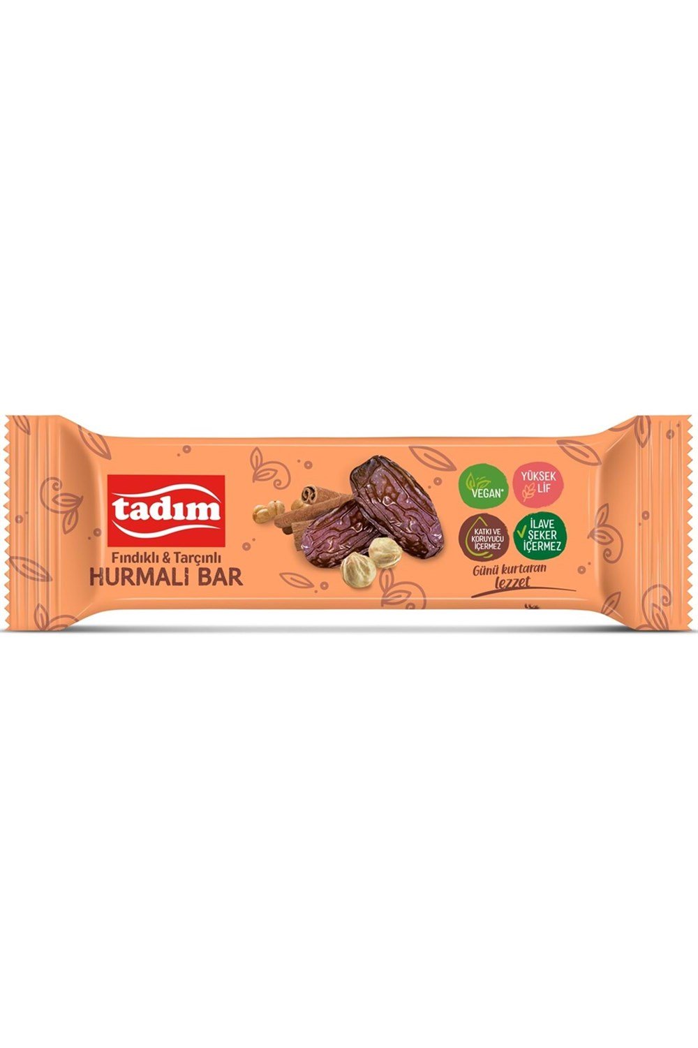 Tadım Fındıklı Tarçınlı Hurma Bar 40 Gr