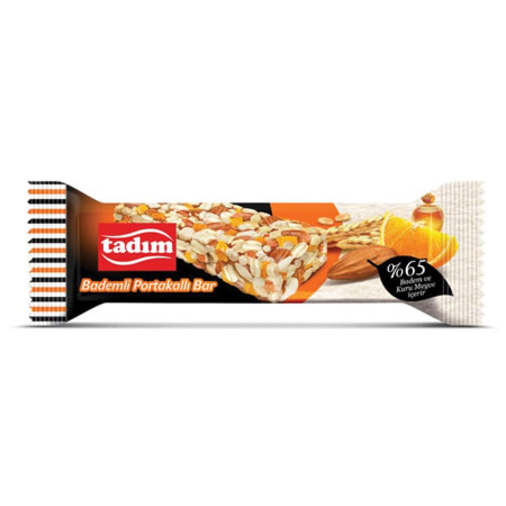 Tadım Tadımca Bademli Portakallı Bar 30 Gr
