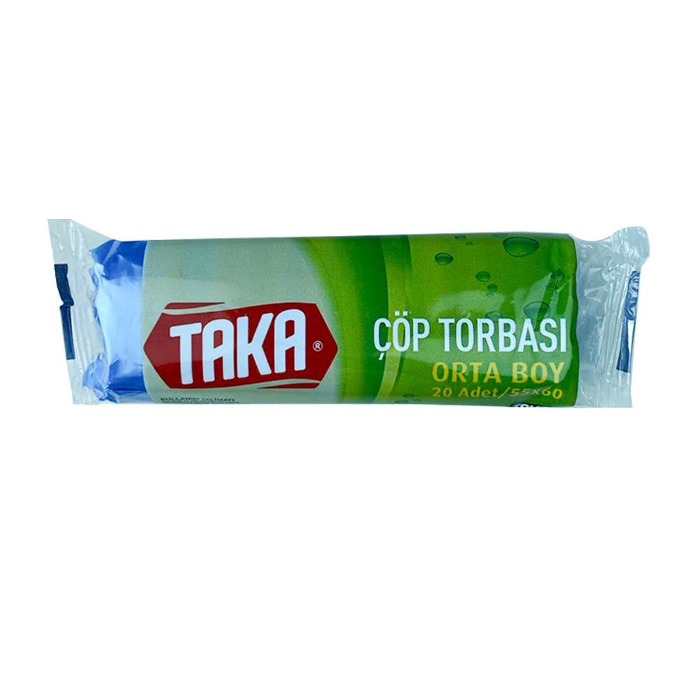 Çöp PoşetiTaka Çöp Torbası Orta Boy 55*60