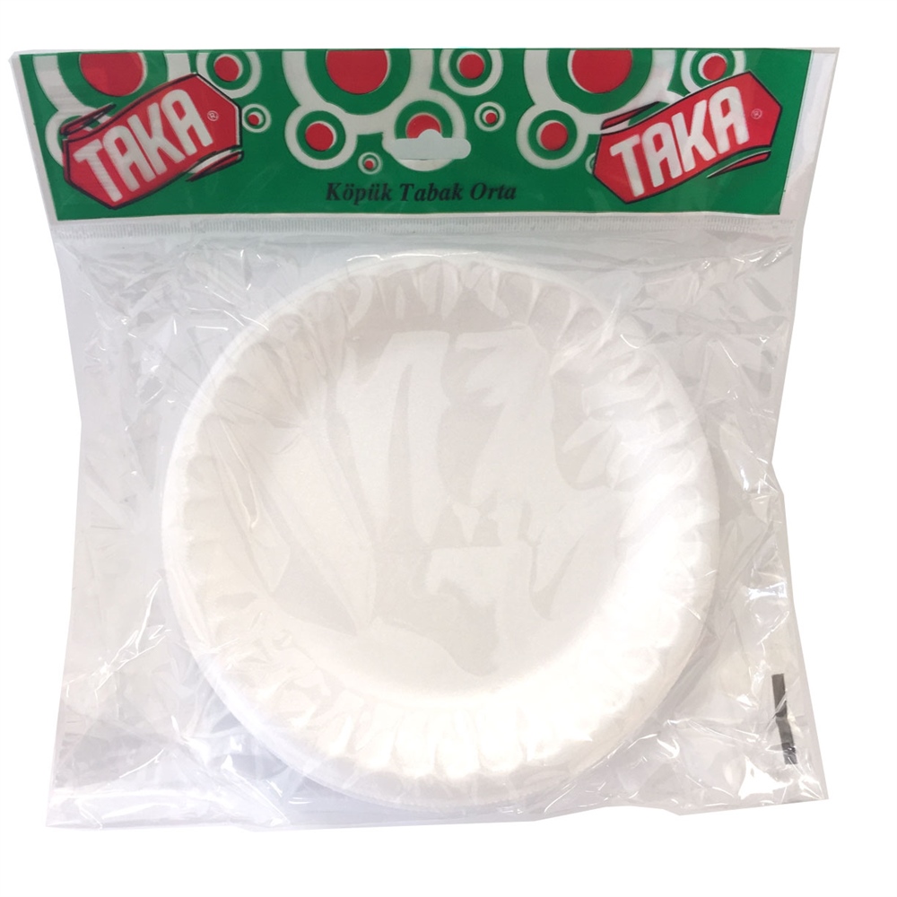 Taka Köpük Tabak Orta 5'Li