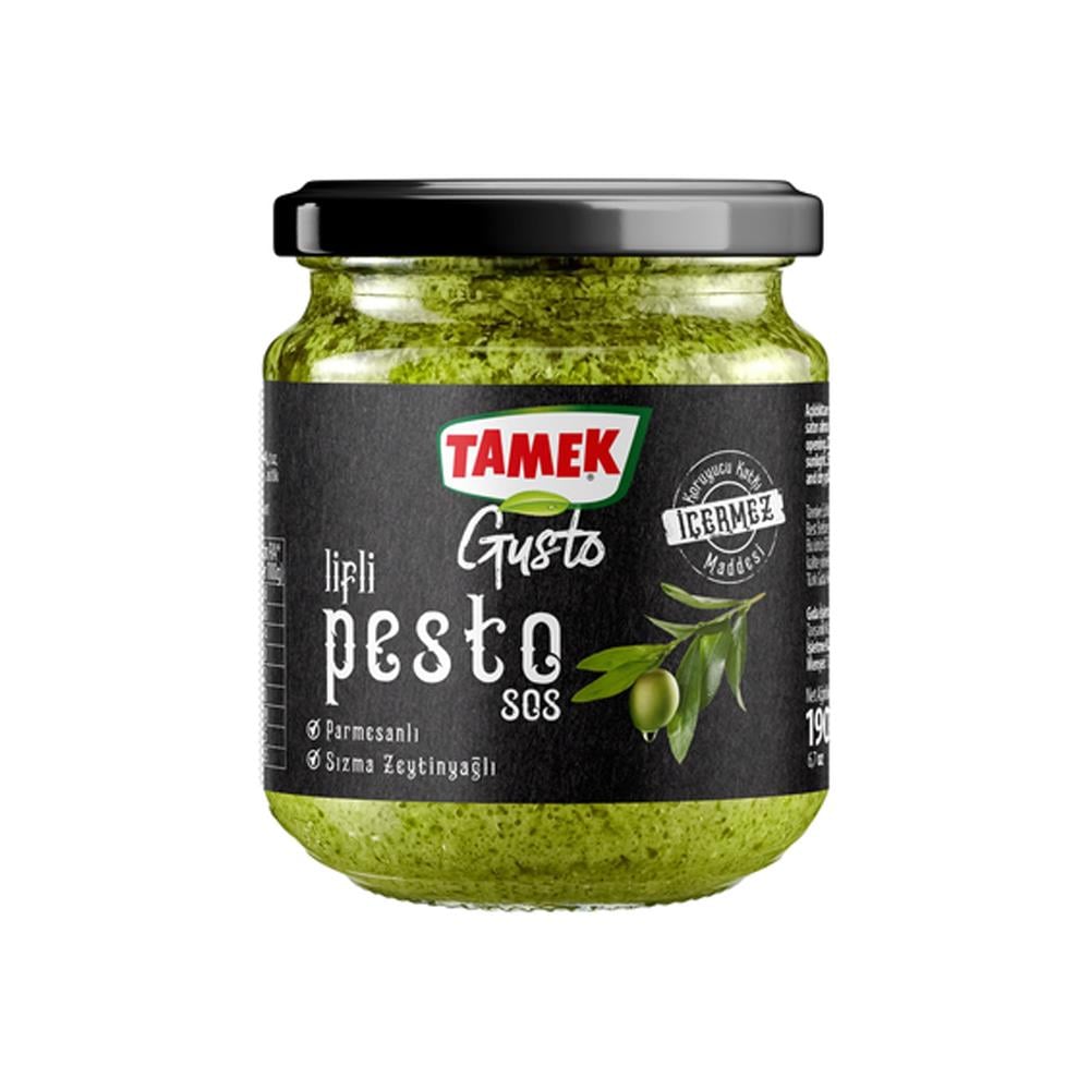 Makarna SosuTamek Gusto Lifli Pesto Sos 190 Gr