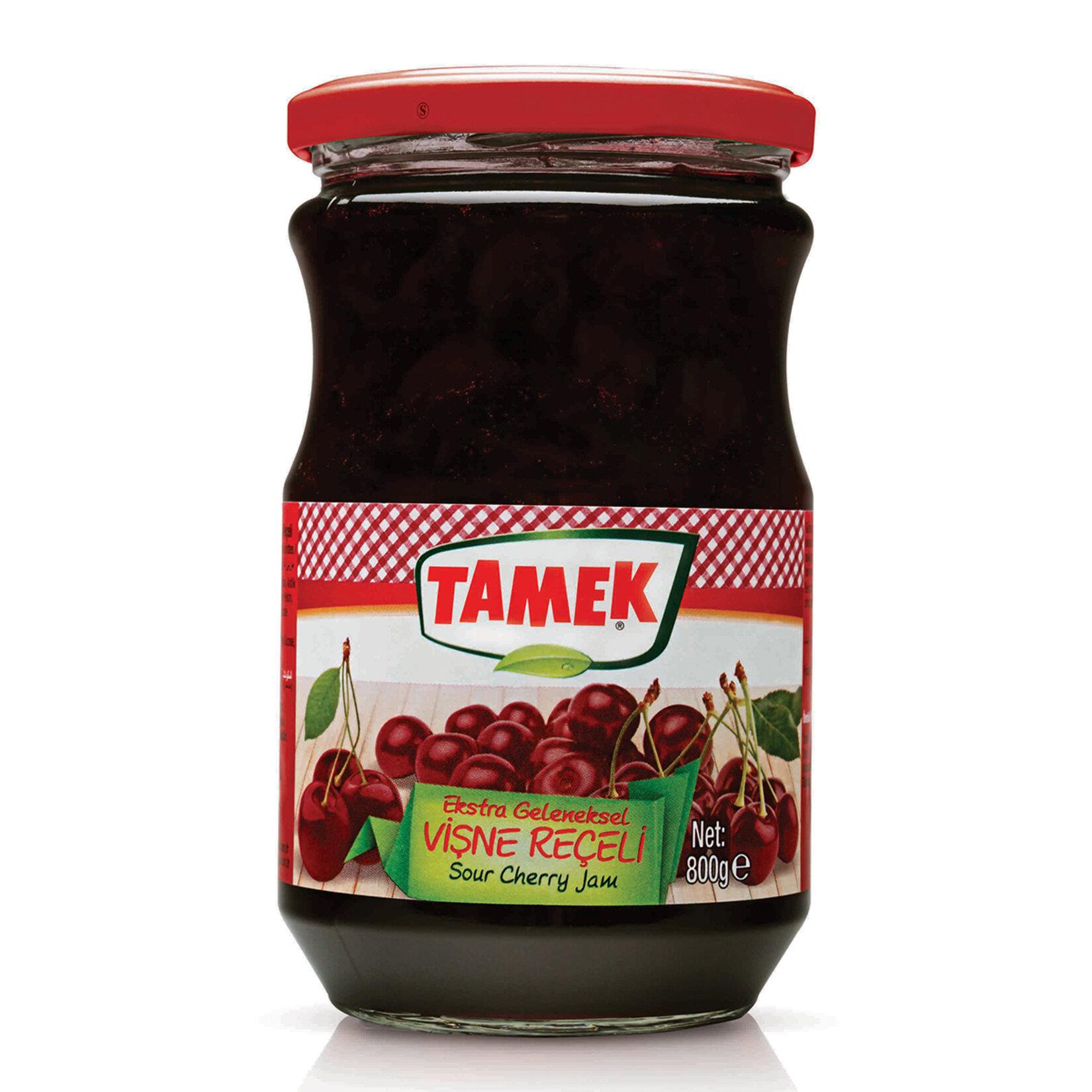 Tamek Vişne Reçeli Cam 800 Gr