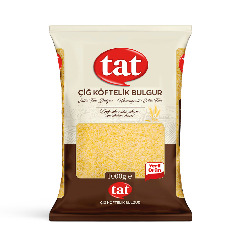 BulgurTat Bakliyat Çiğ Köftelik Bulgur 1000 g