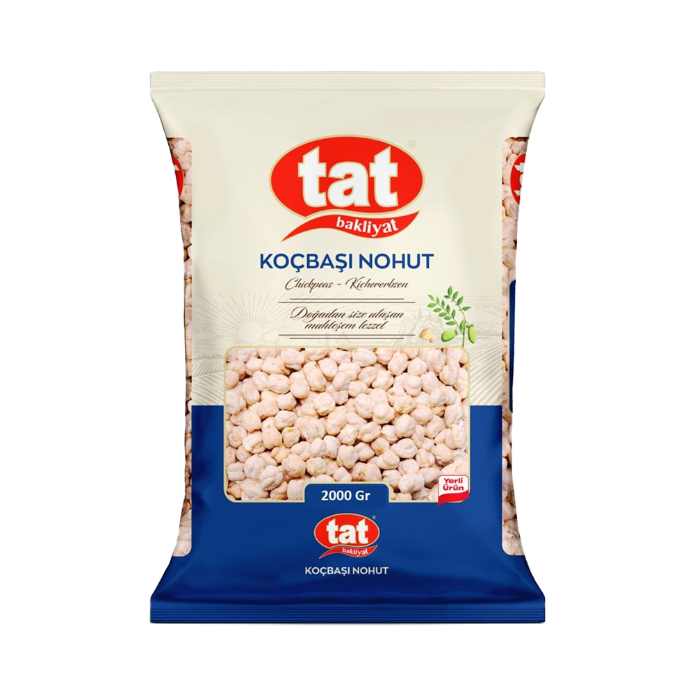 NohutTat Bakliyat Nohut Koçbaşı 2000 Gr