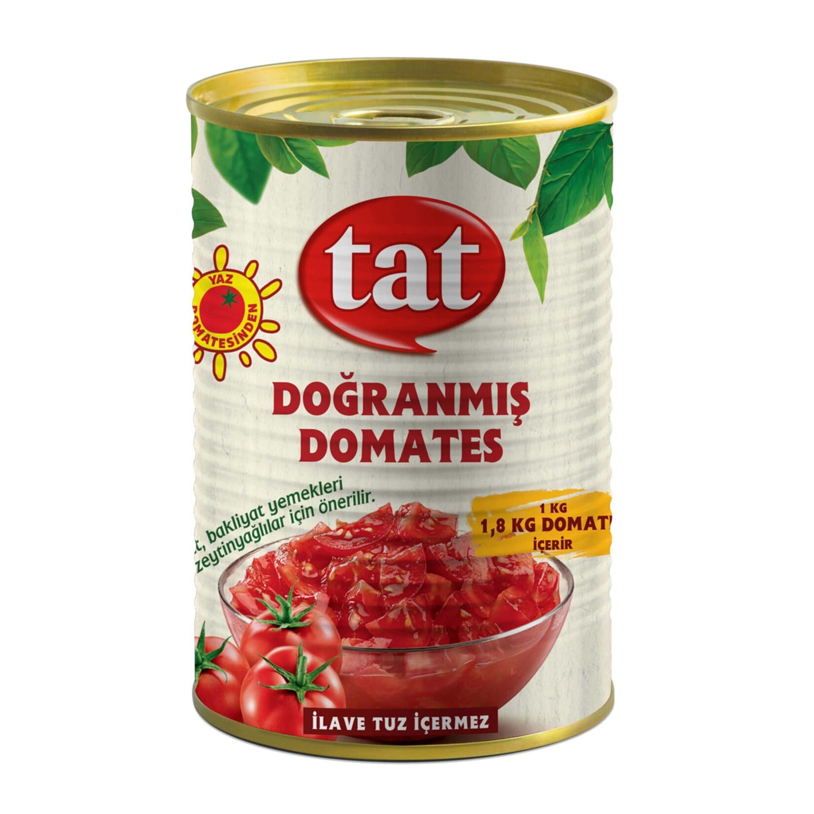 Konserve SebzeTat Doğranmış Domates Tnk 400 g