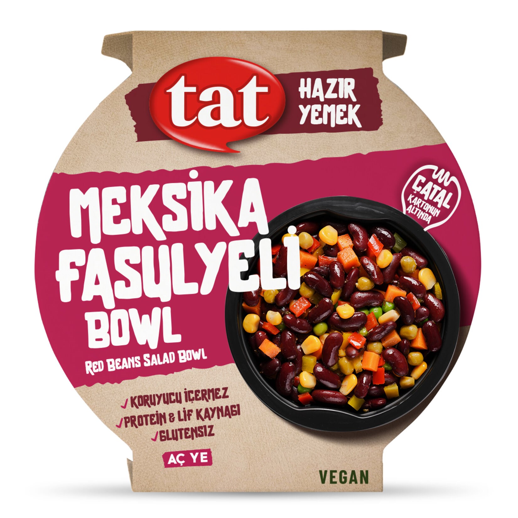 Diğer Hazır YemekTat Meksika Fasulyeli Bowl 200 g