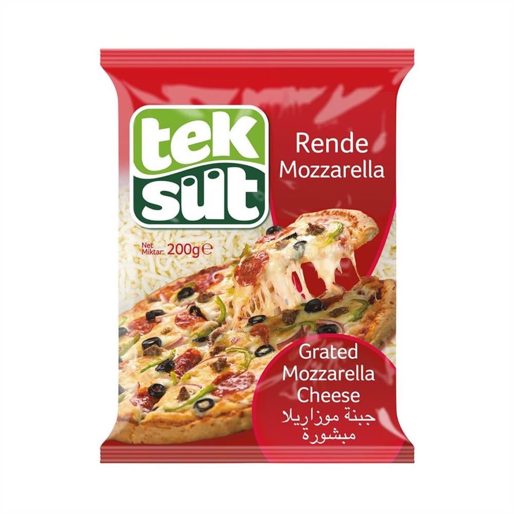 Teksüt Rende Mozzarella Peynir 200 gr