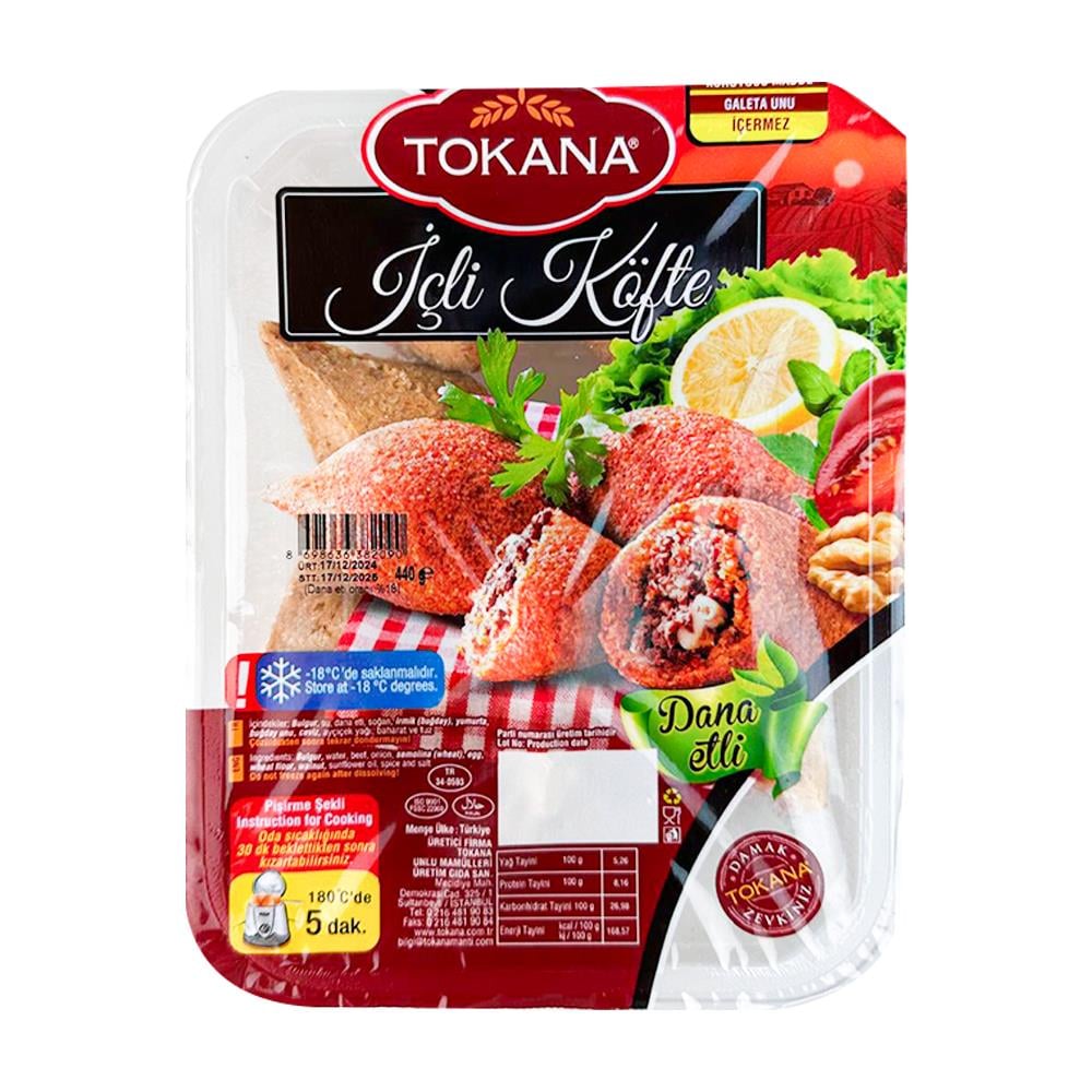 Hamur İşleriTokana İçli Köfte 440 Gr