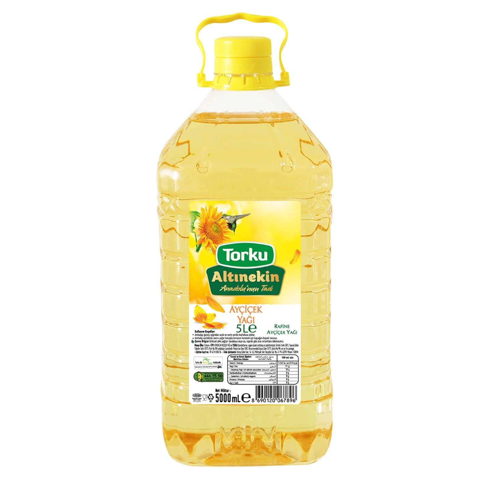 Ayçiçek YağıTorku Altınekin Ayçiçek 5 lt pet
