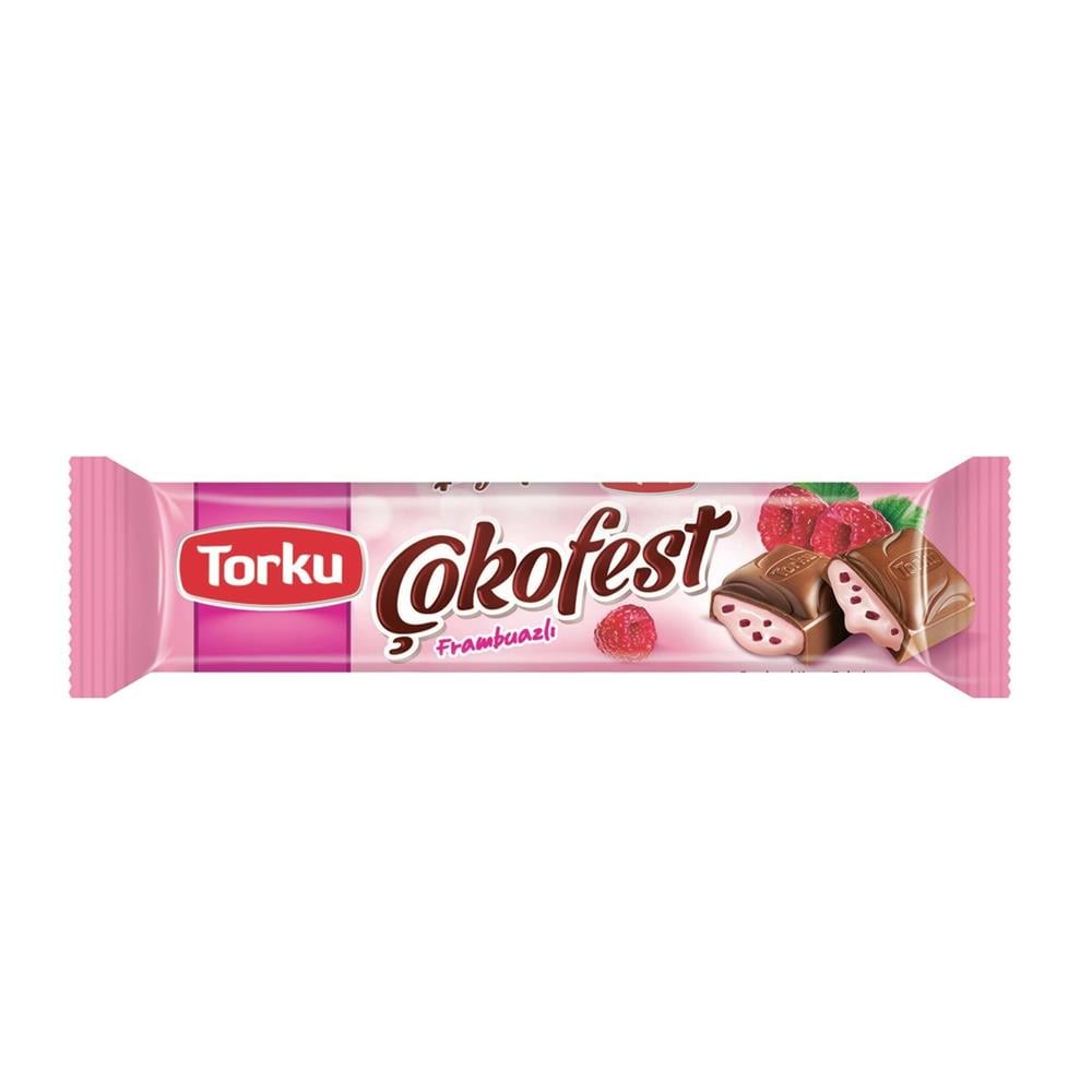 ÇikolataTorku Çokofest Frambuazlı 30 Gr