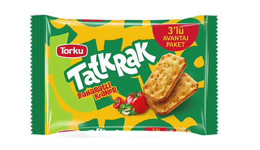 KrakerTorku Tatkrak Baharatlı Kraker 3lü 180 g