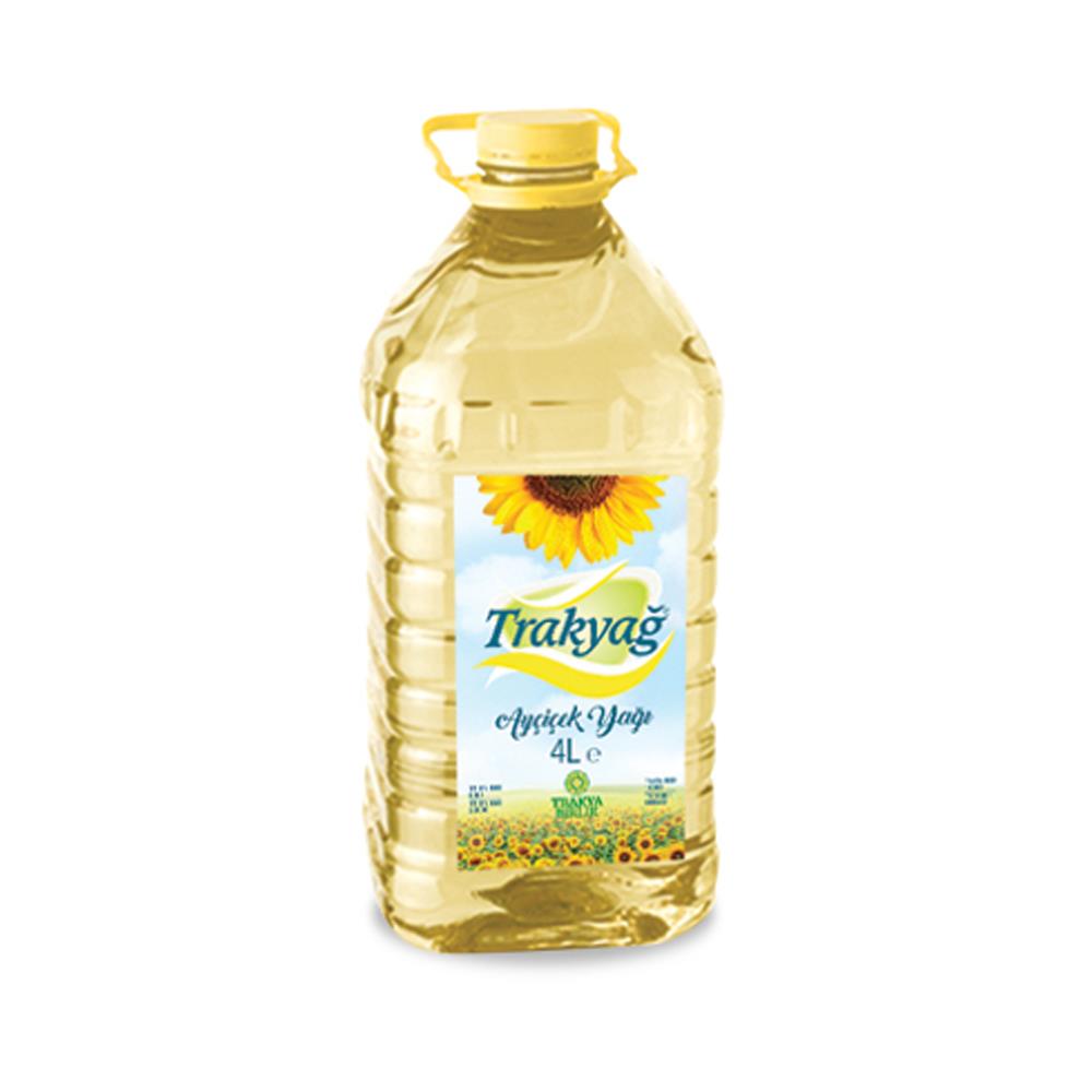 Trakyağ Ayçiçek Yağı 4L