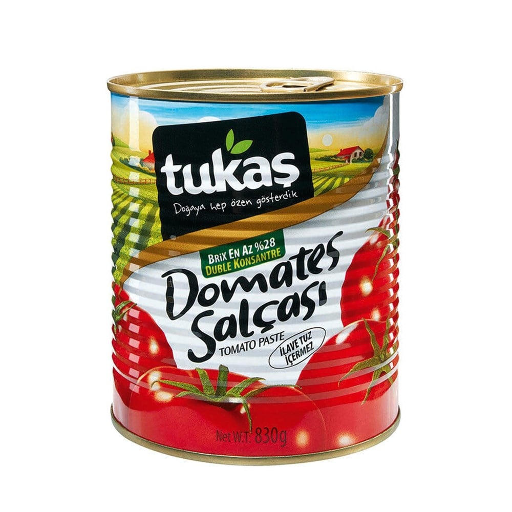 Tukaş Domates Salçası 830 Gr Tnk