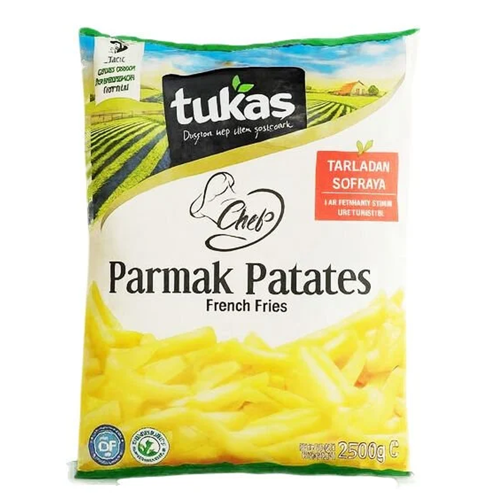 Sebze, MeyveTukaş Donuk Parmak Patates 2500 g