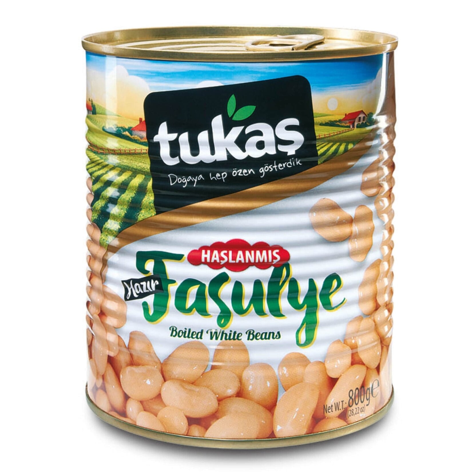 HaşlanmışTukaş Haşlanmış Fasulye 800 g