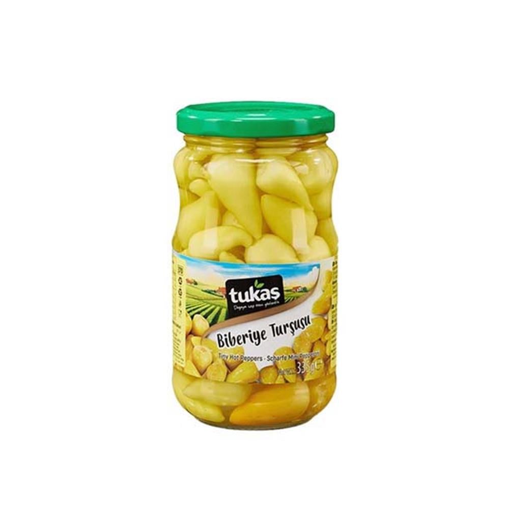 TurşuTukaş Turşu 335 Gr Biberiye Cam