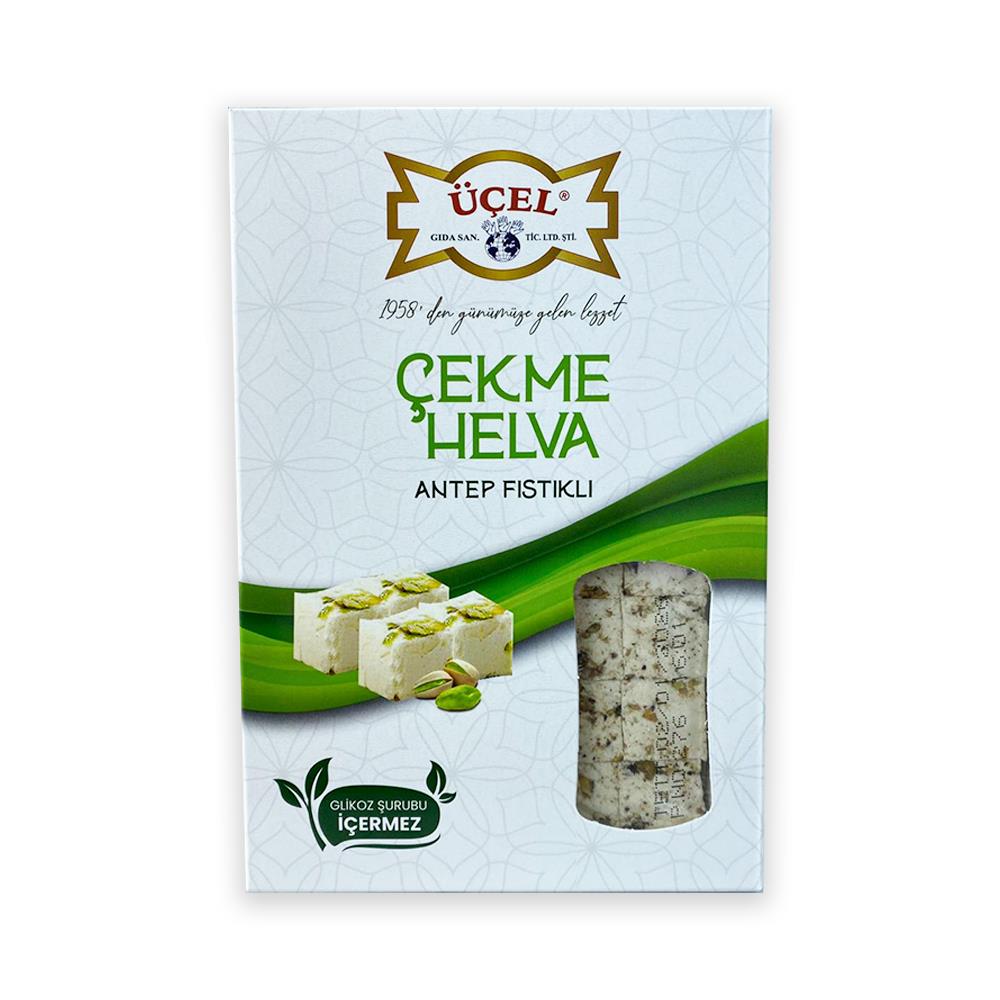 HelvaÜçel Çekme Helva Antep Fıstıklı 280 Gr