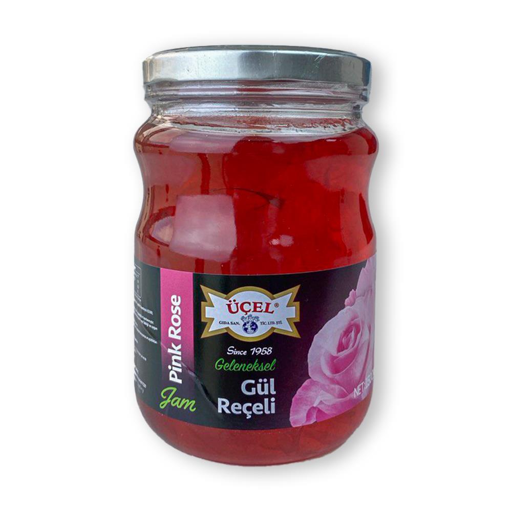 ReçelÜçel Gül Reçeli Cam 1500 Gr