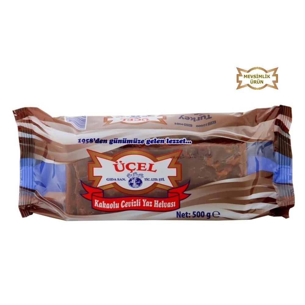 HelvaÜçel Helva Yazlık Kakaolu Cevizli 500 Gr