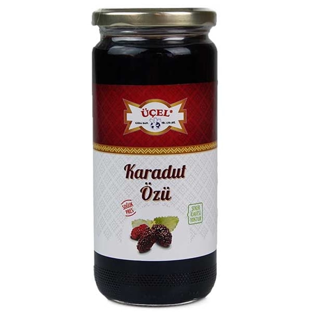 Üçel Karadut Özü 640 gr cam