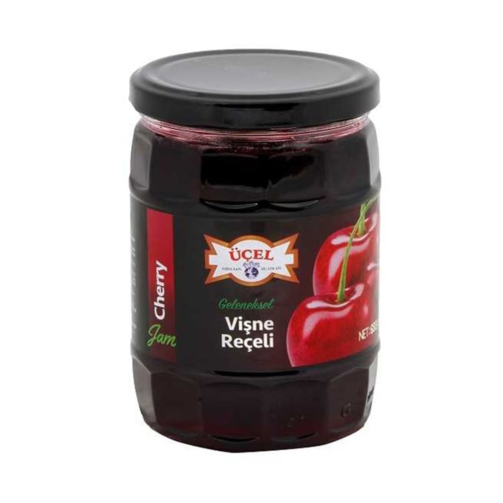 Üçel Vişne Reçeli Cam 680 Gr