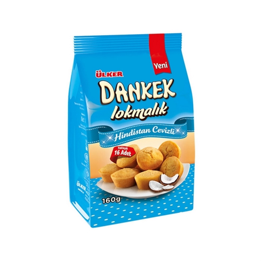 Ülker Dankek Lokmalık Hindistan Cevizli 160 Gr