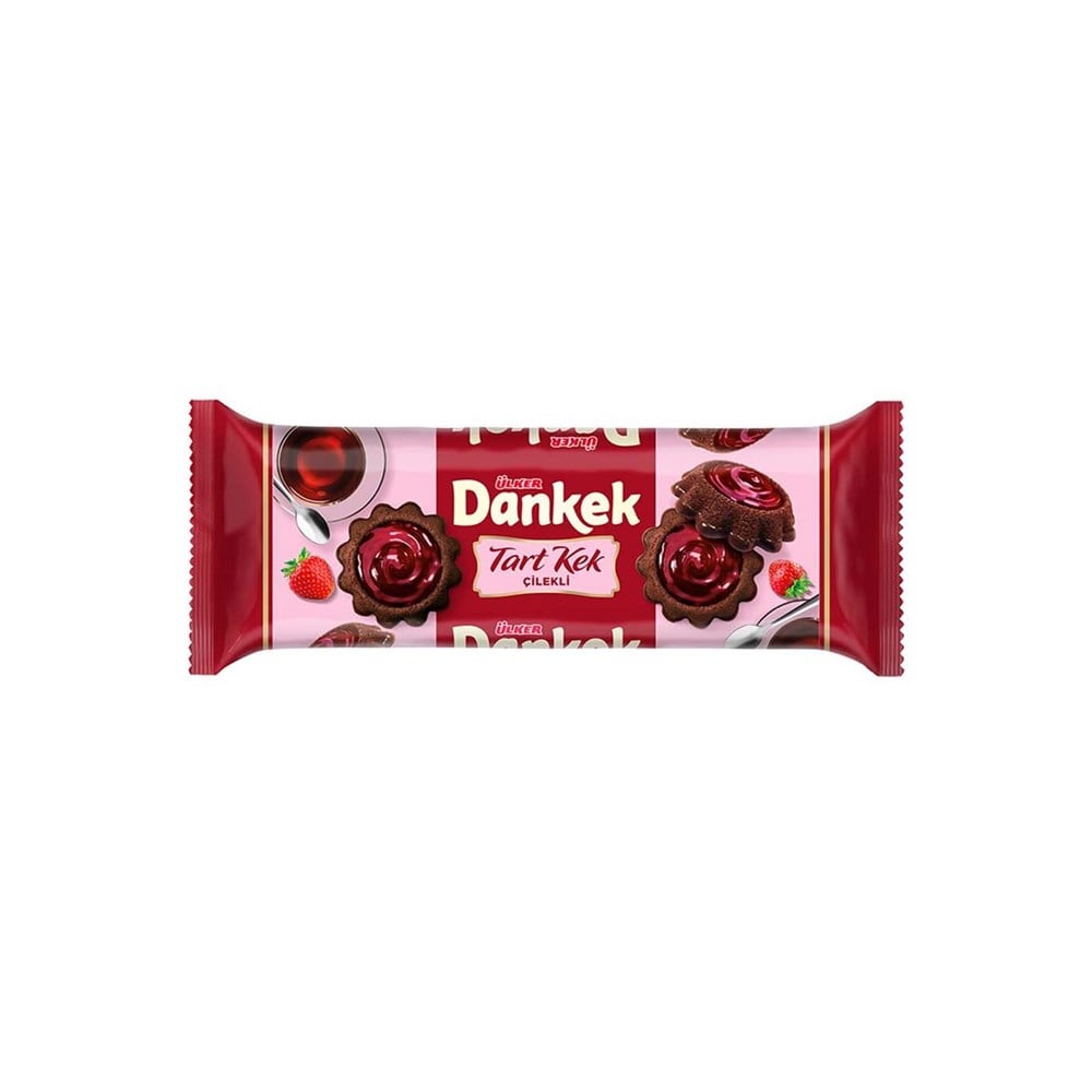 Ülker Dankek Tart Kek Çilekli 180 Gr