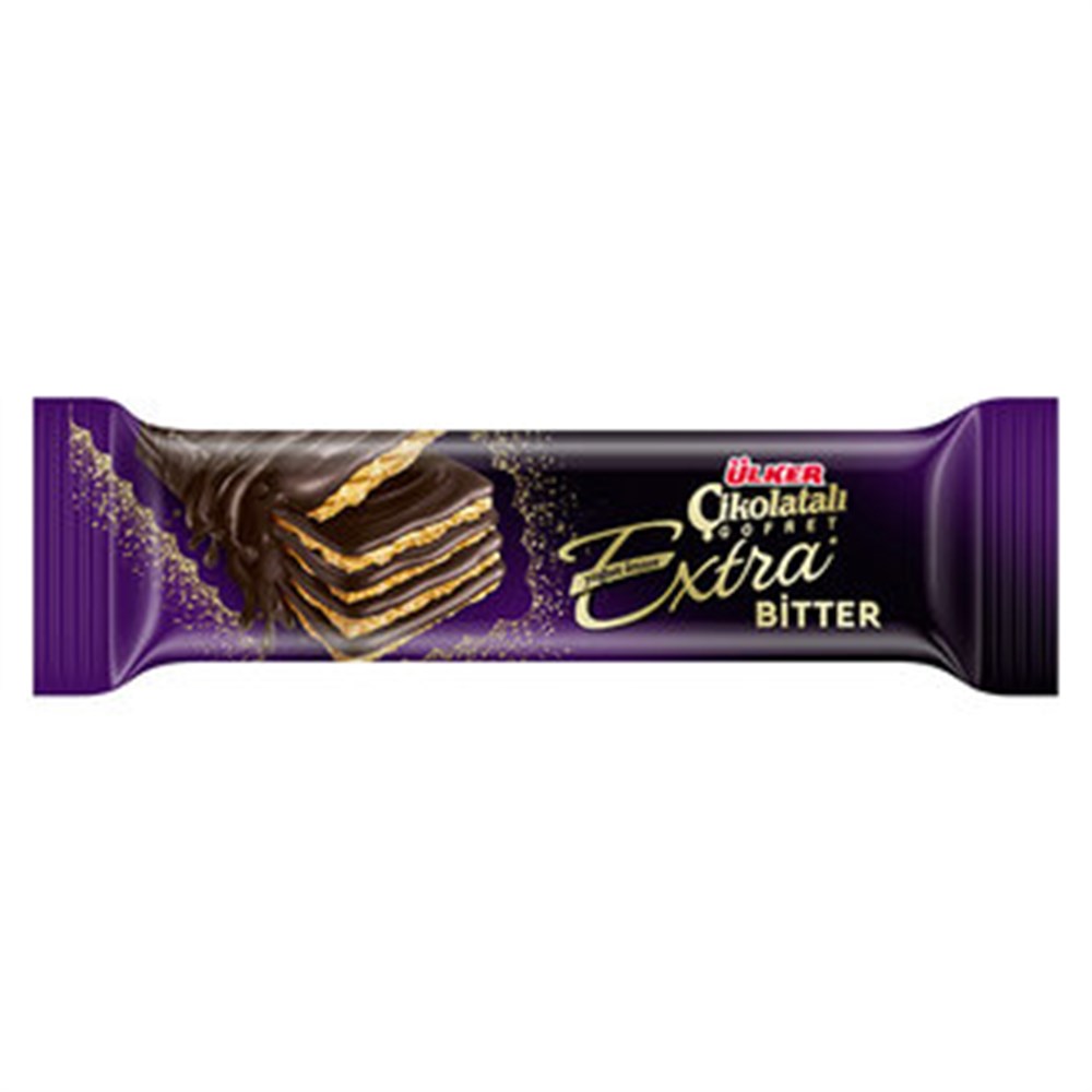 Ülker Gofret Çikolatalı Extra Bitter 45 Gr