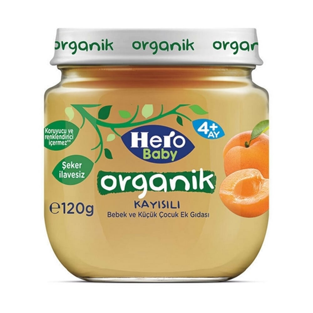 Ülker Hero Baby Pure Kayısılı Organik 120 Gr