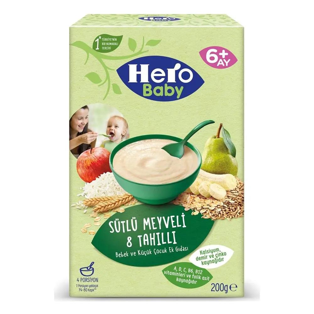 Ülker Hero Baby Sütlü Meyveli 8 Tahıllı 200 Gr