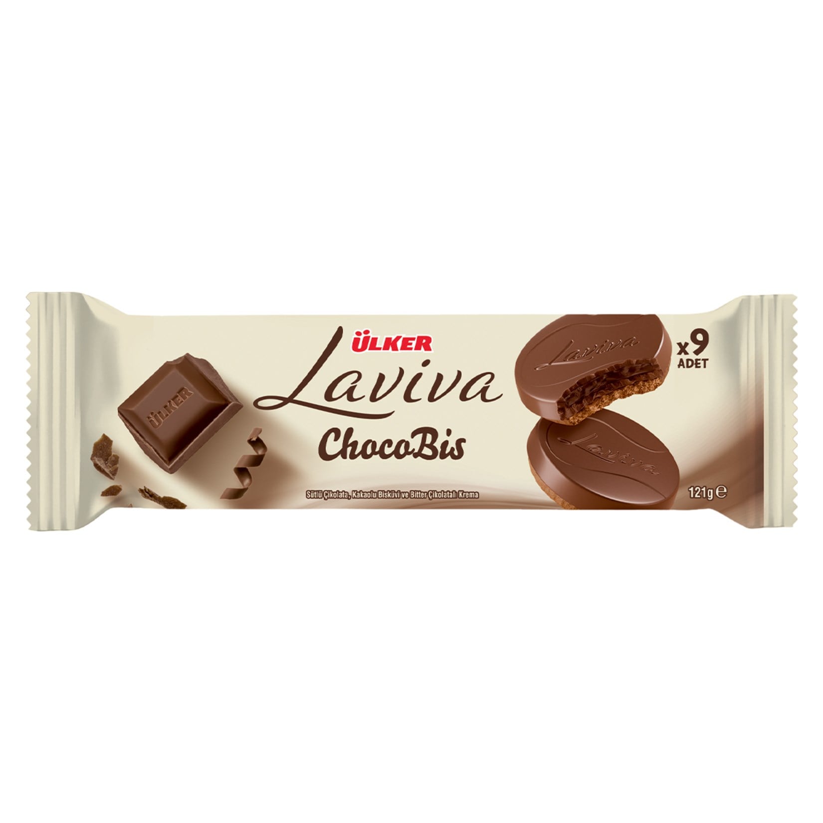 ÇikolataÜlker Laviva Chocobis 121 g