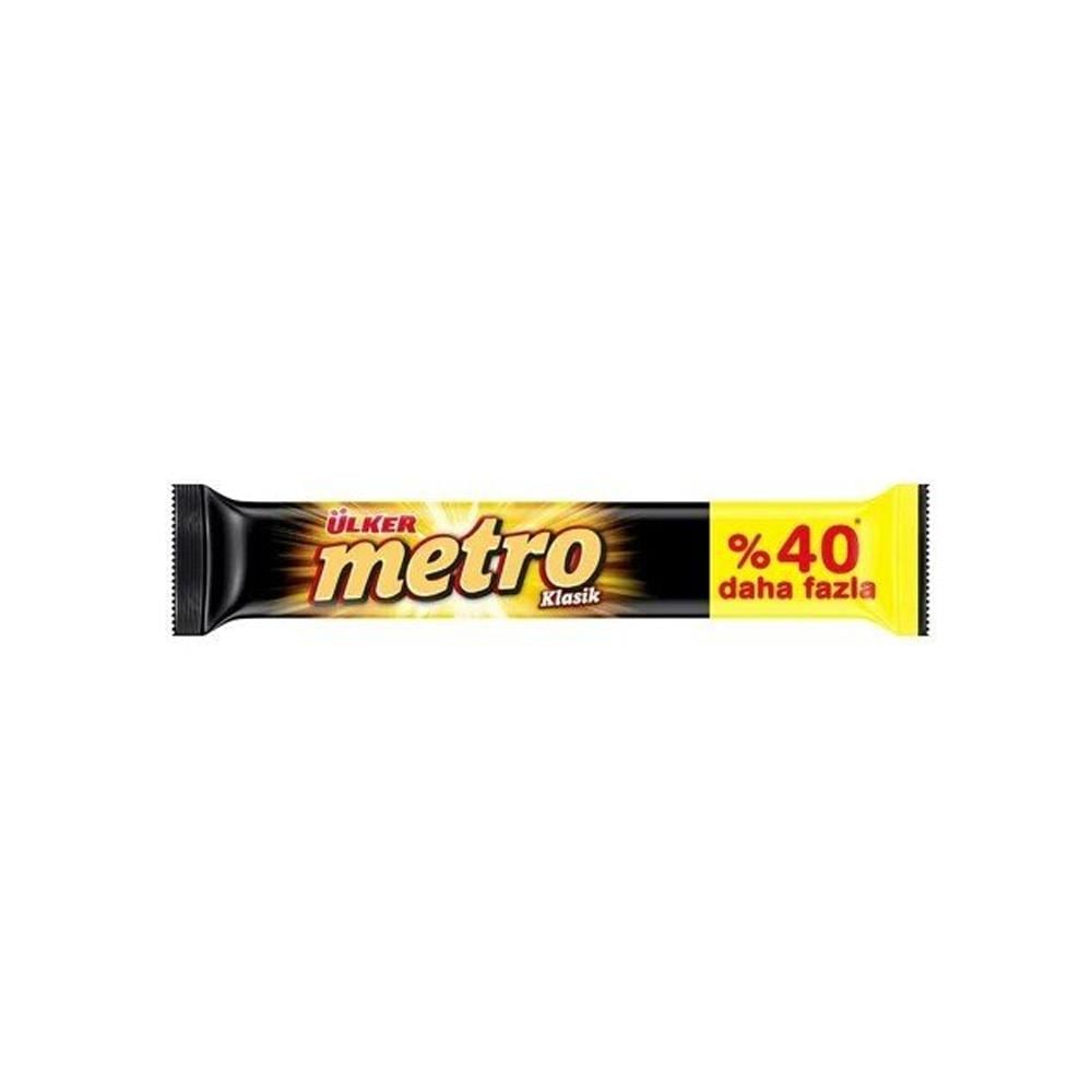 ÇikolataÜlker Metro 50.4 gr %40 Daha Fazla