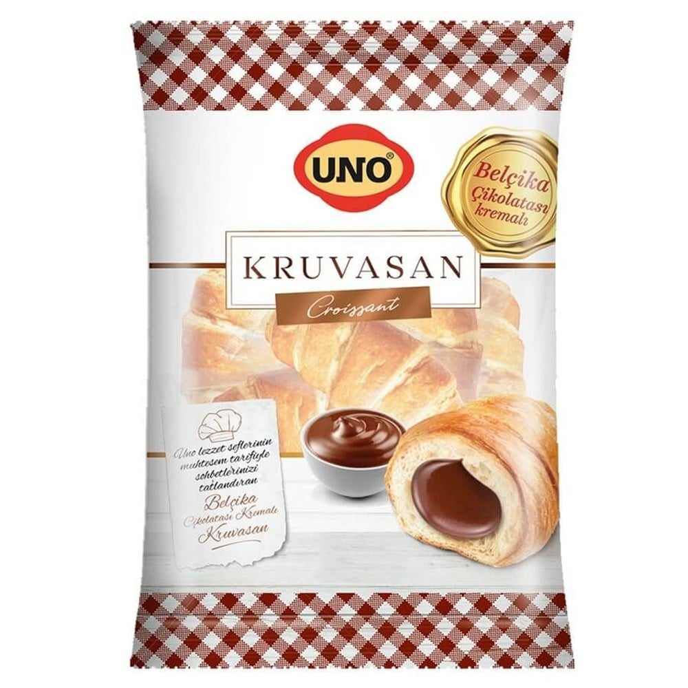 Uno Çikolata Kremalı Kruvasan 8 Adet 240 gr
